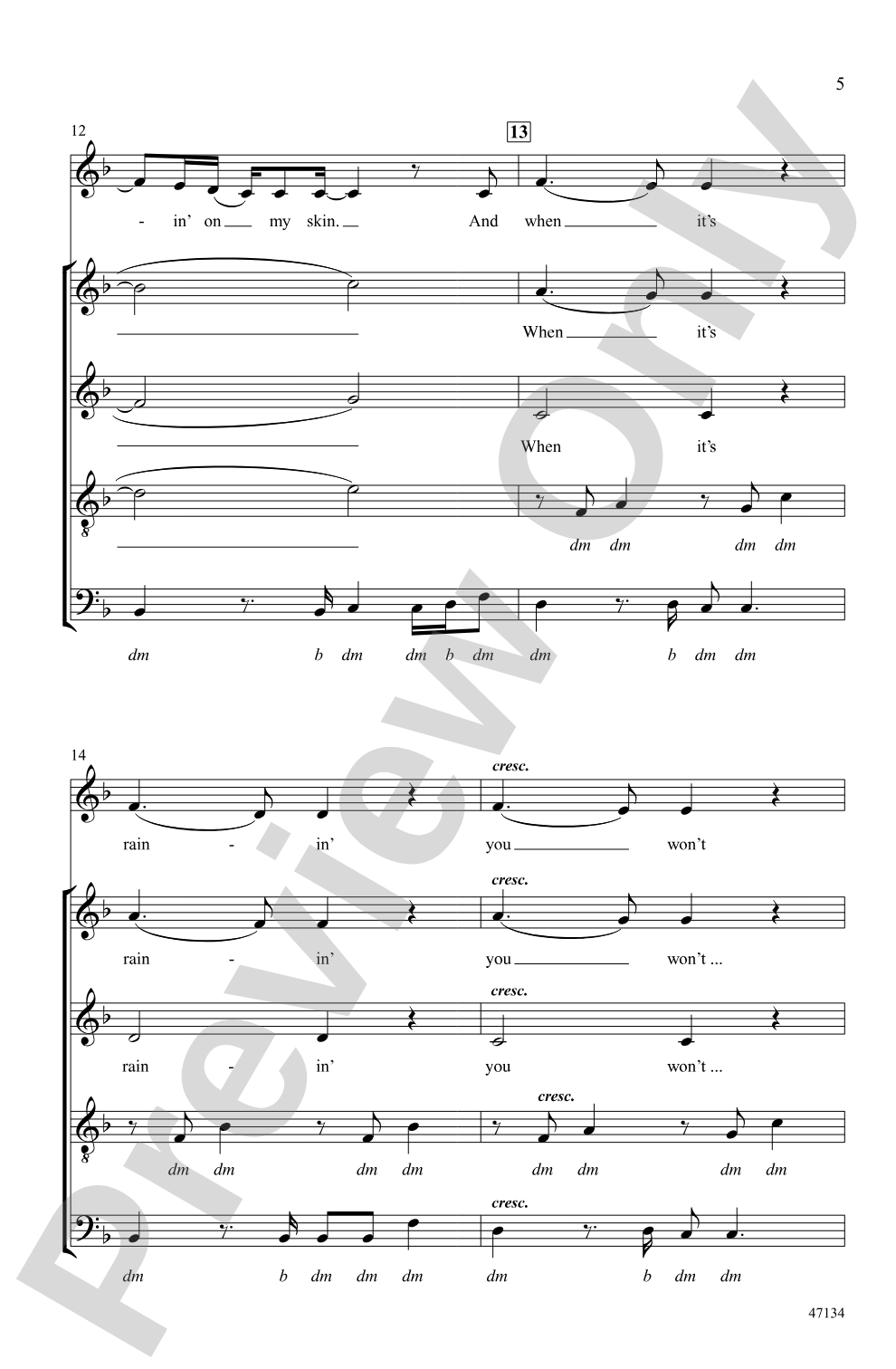When I Think About Angels: SATB, <i>a cappella</i> Choral Octavo