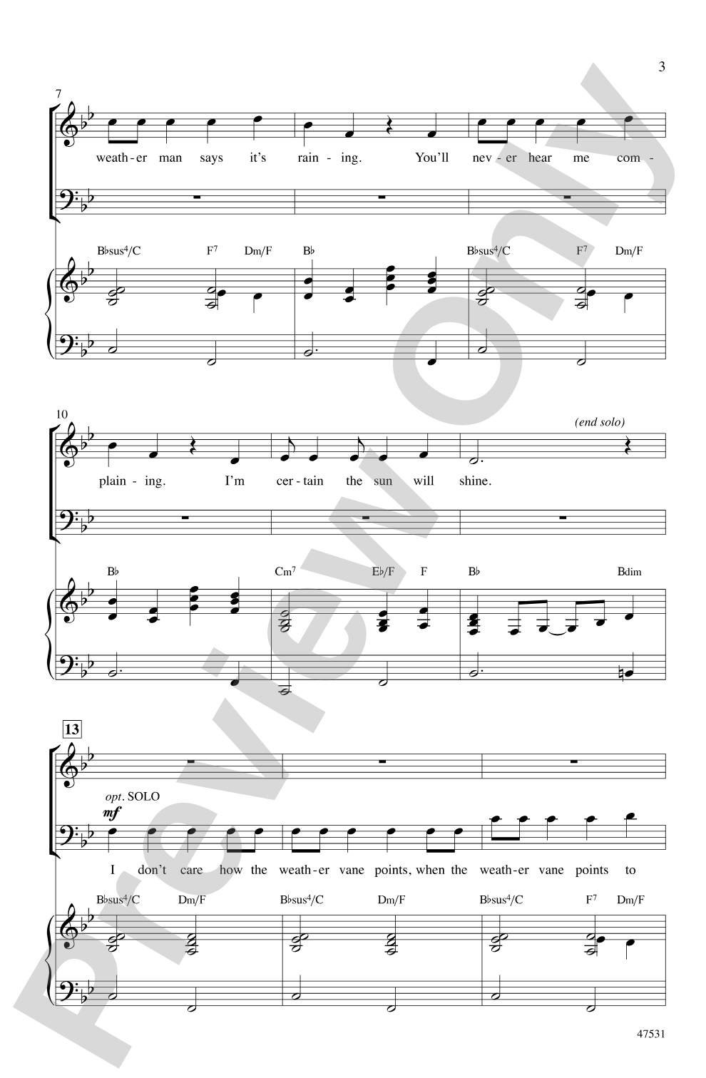 Jeepers Creepers: SAB Choral Octavo