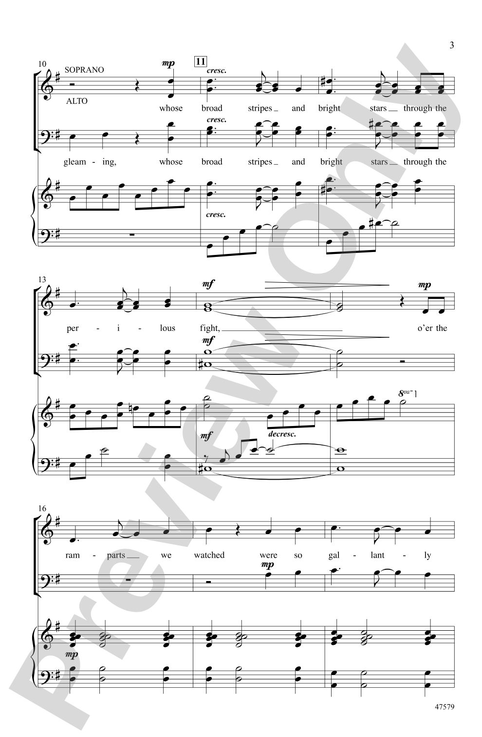 O Say, Can You See: SATB Choral Octavo