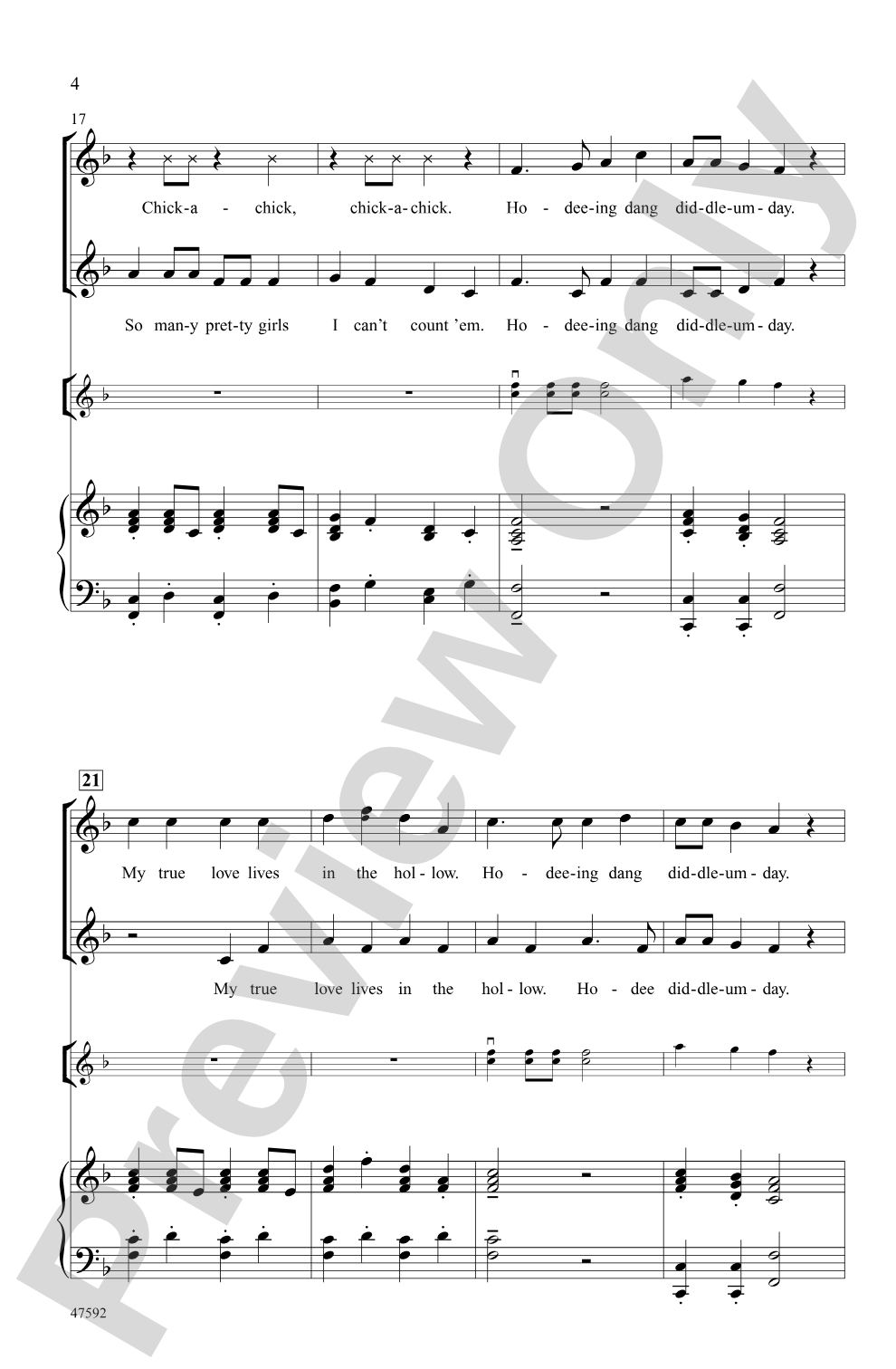 Fiddle Folk Tunes: 2-Part Choral Octavo