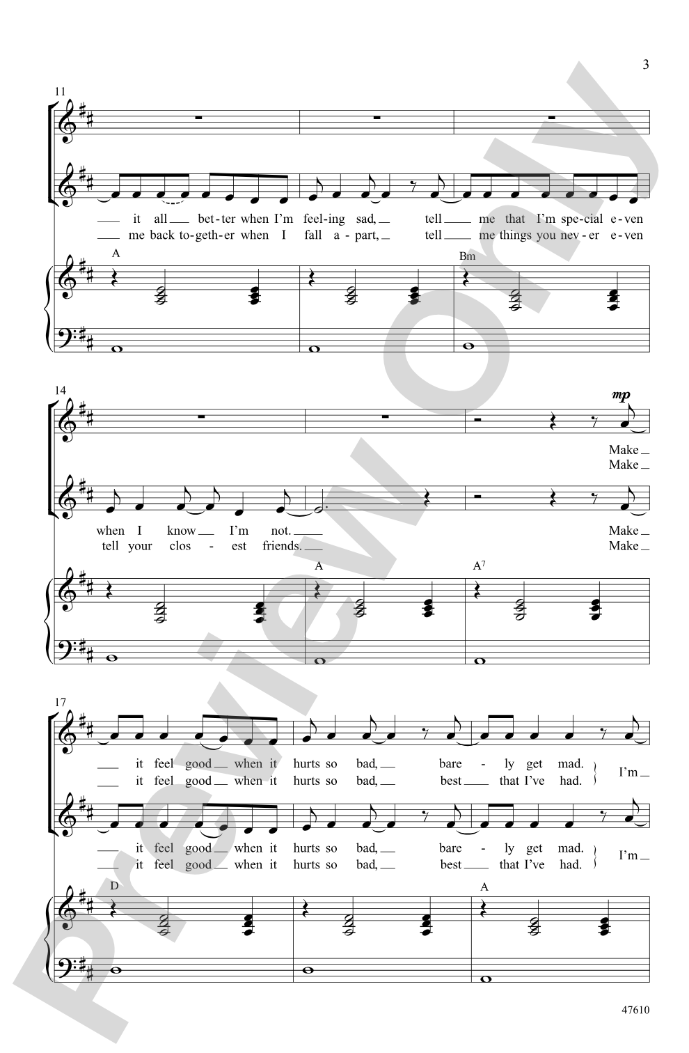 1, 2, 3, 4: 2-Part Choral Octavo