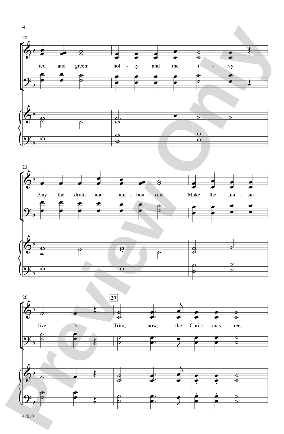 Christmas Comes But Once a Year: SATB Choral Octavo