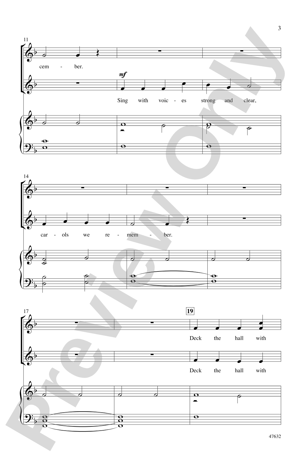 Christmas Comes But Once a Year: SSA Choral Octavo