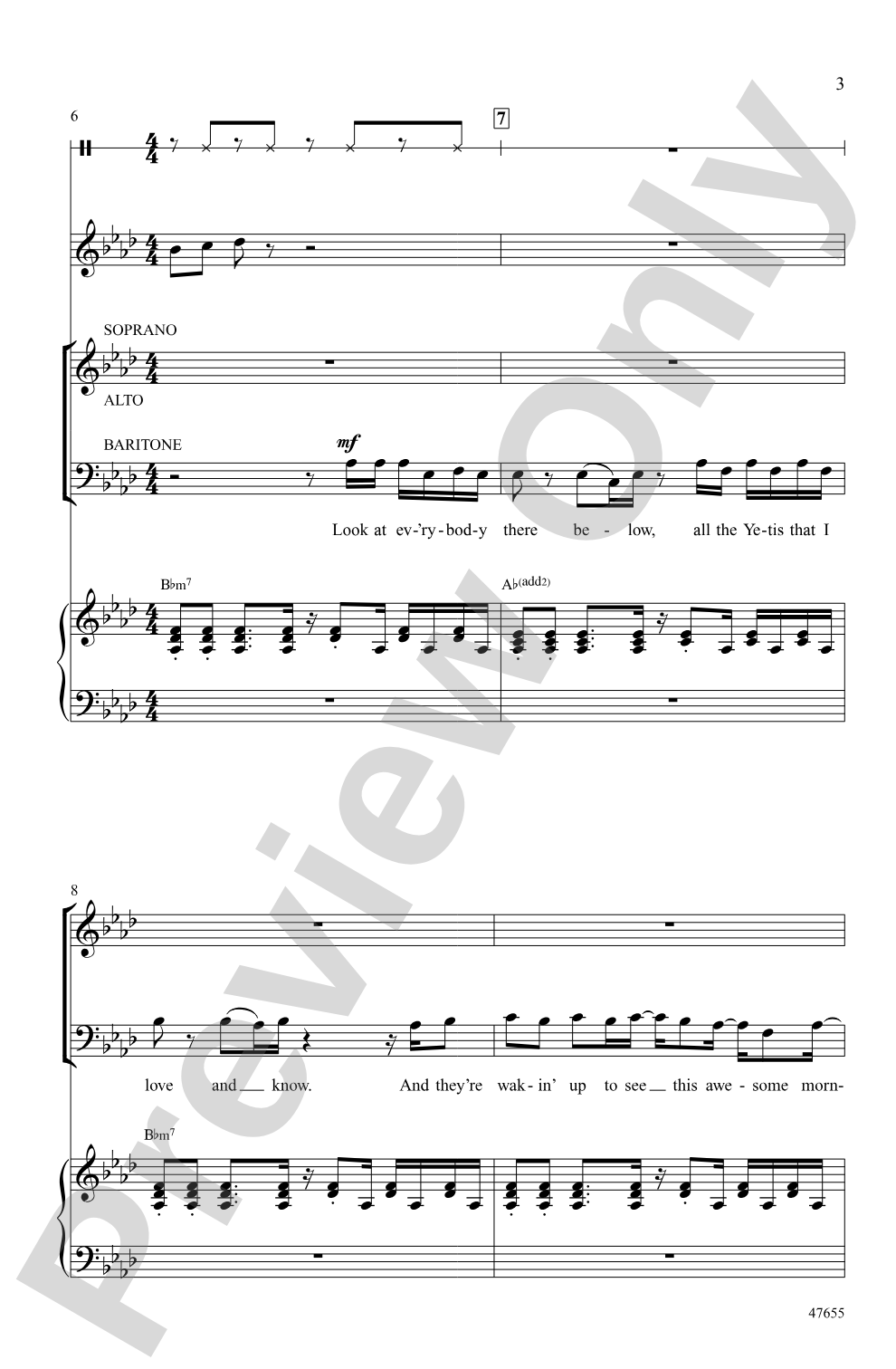 Perfection: SAB Choral Octavo
