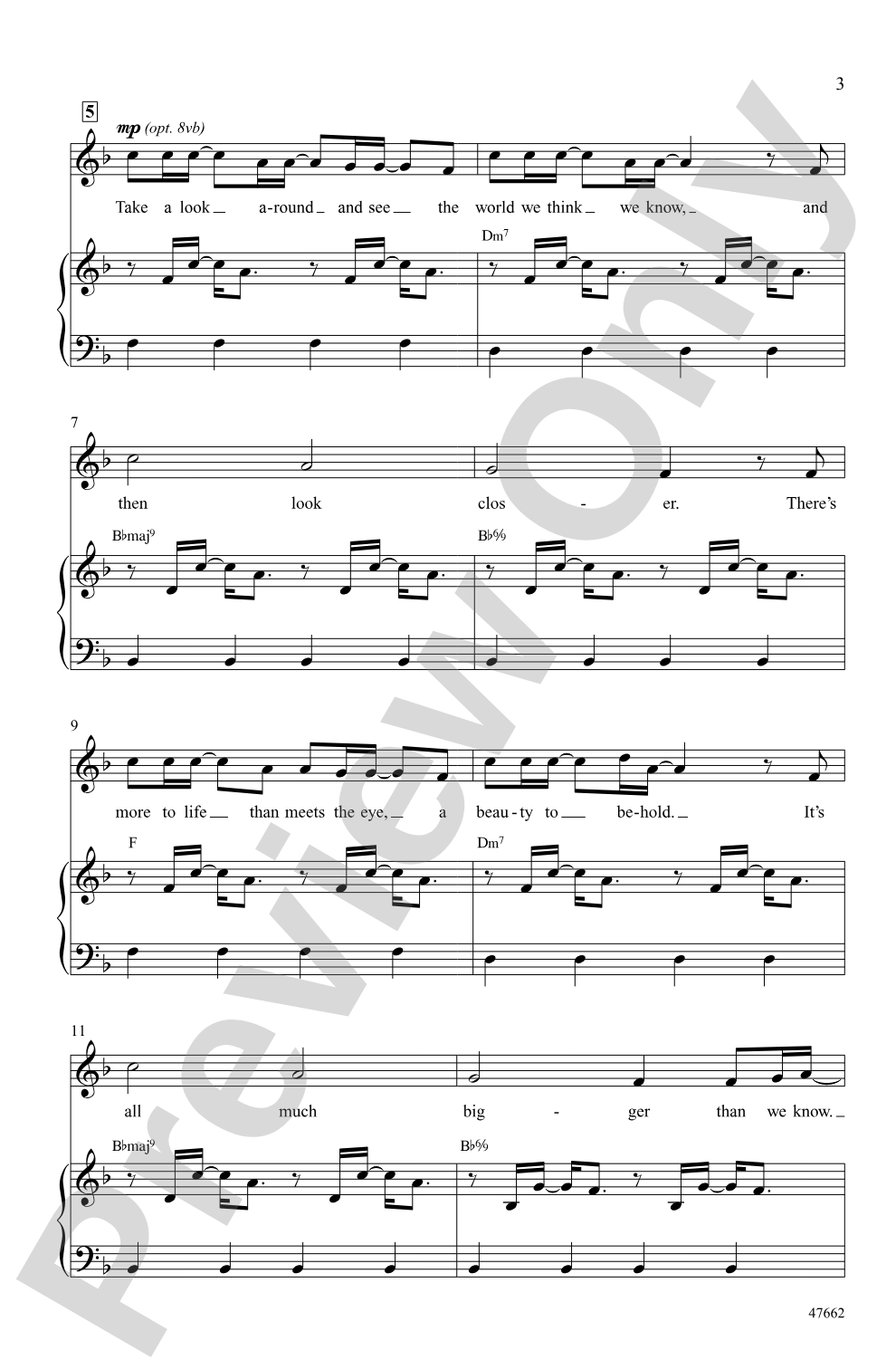 Wonderful Life: SAB Choral Octavo