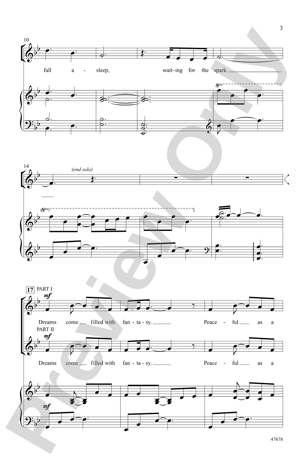 Looking for the Light: 2-Part Choral Octavo