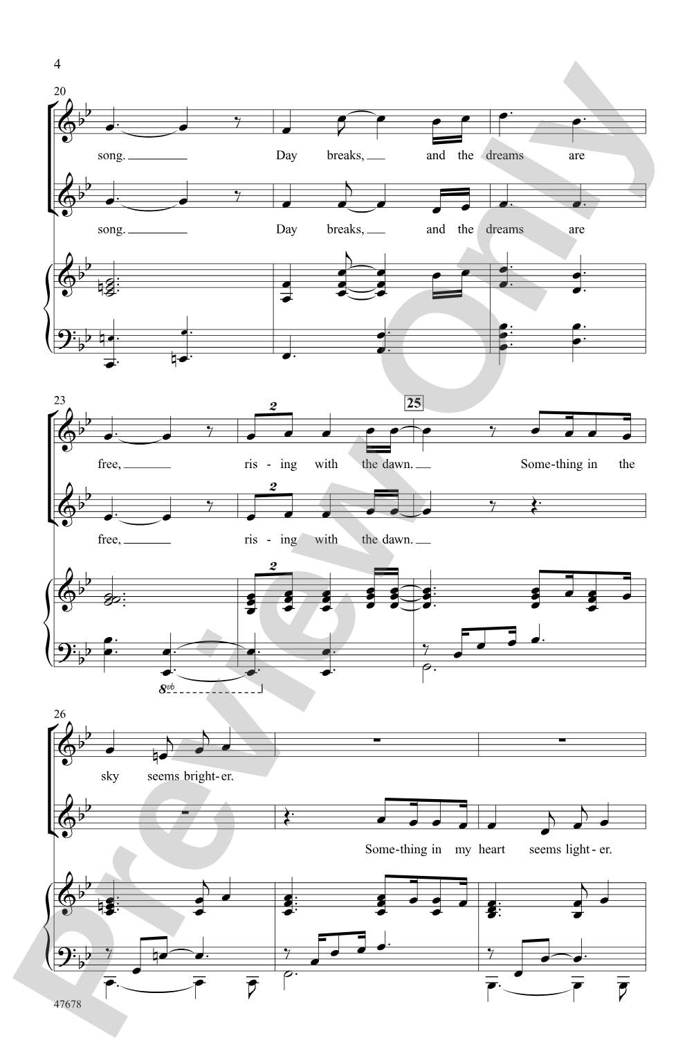 Looking for the Light: 2-Part Choral Octavo