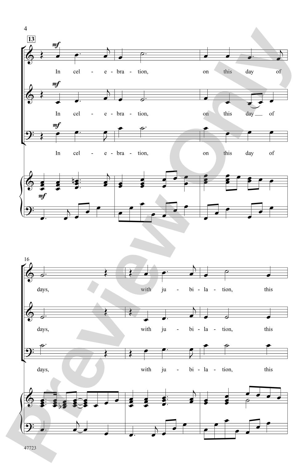 Canticum Novum: 3-Part Mixed Choral Octavo