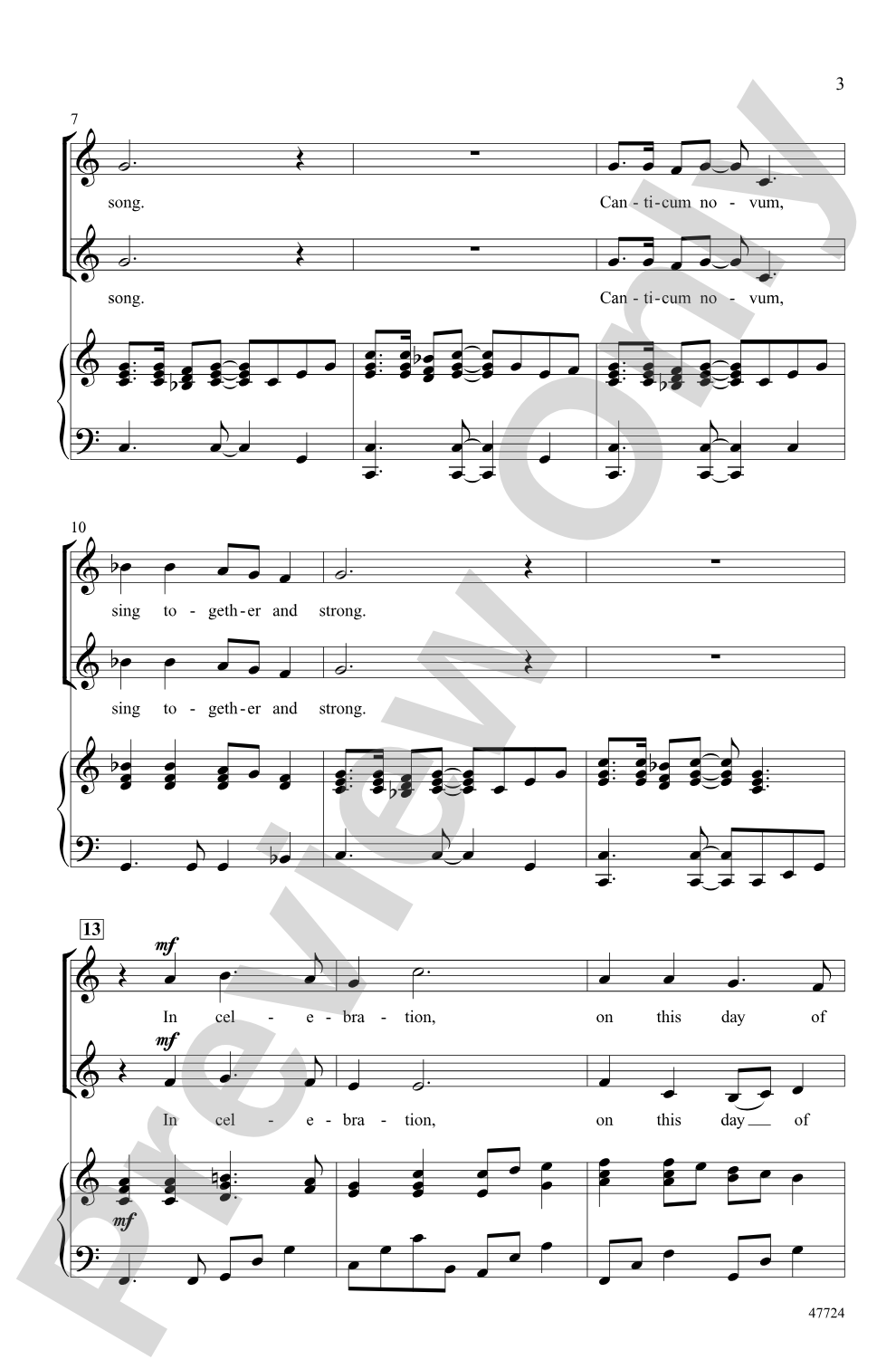 Canticum Novum: 2-Part Choral Octavo