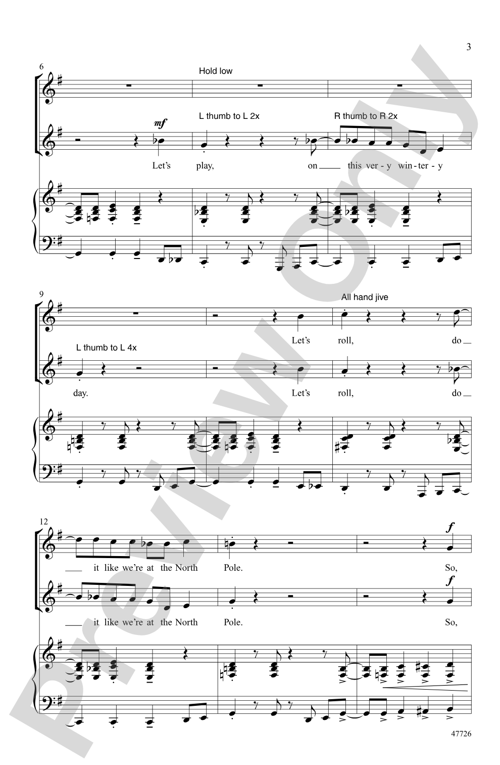 Out in the Snow!: 2-Part Choral Octavo