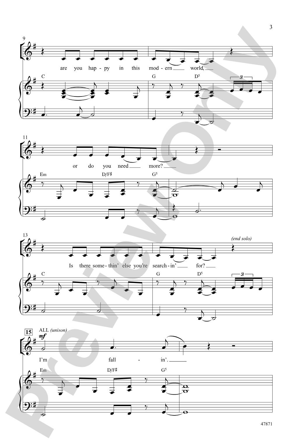 Shallow: 2-Part Choral Octavo