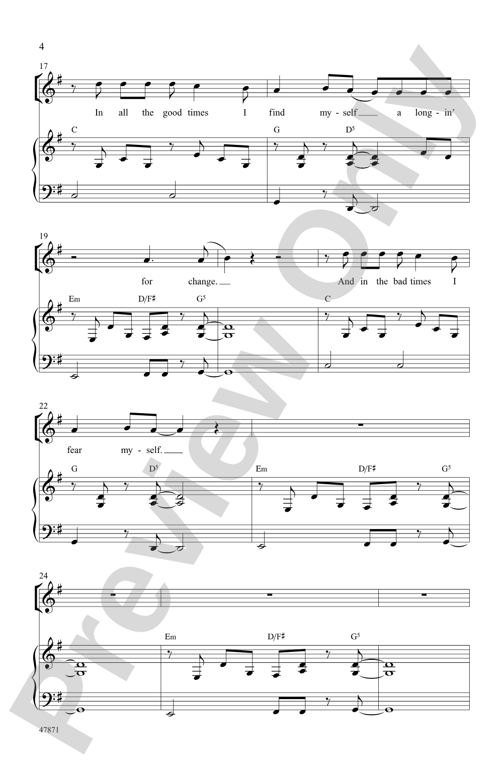 Shallow: 2-Part Choral Octavo