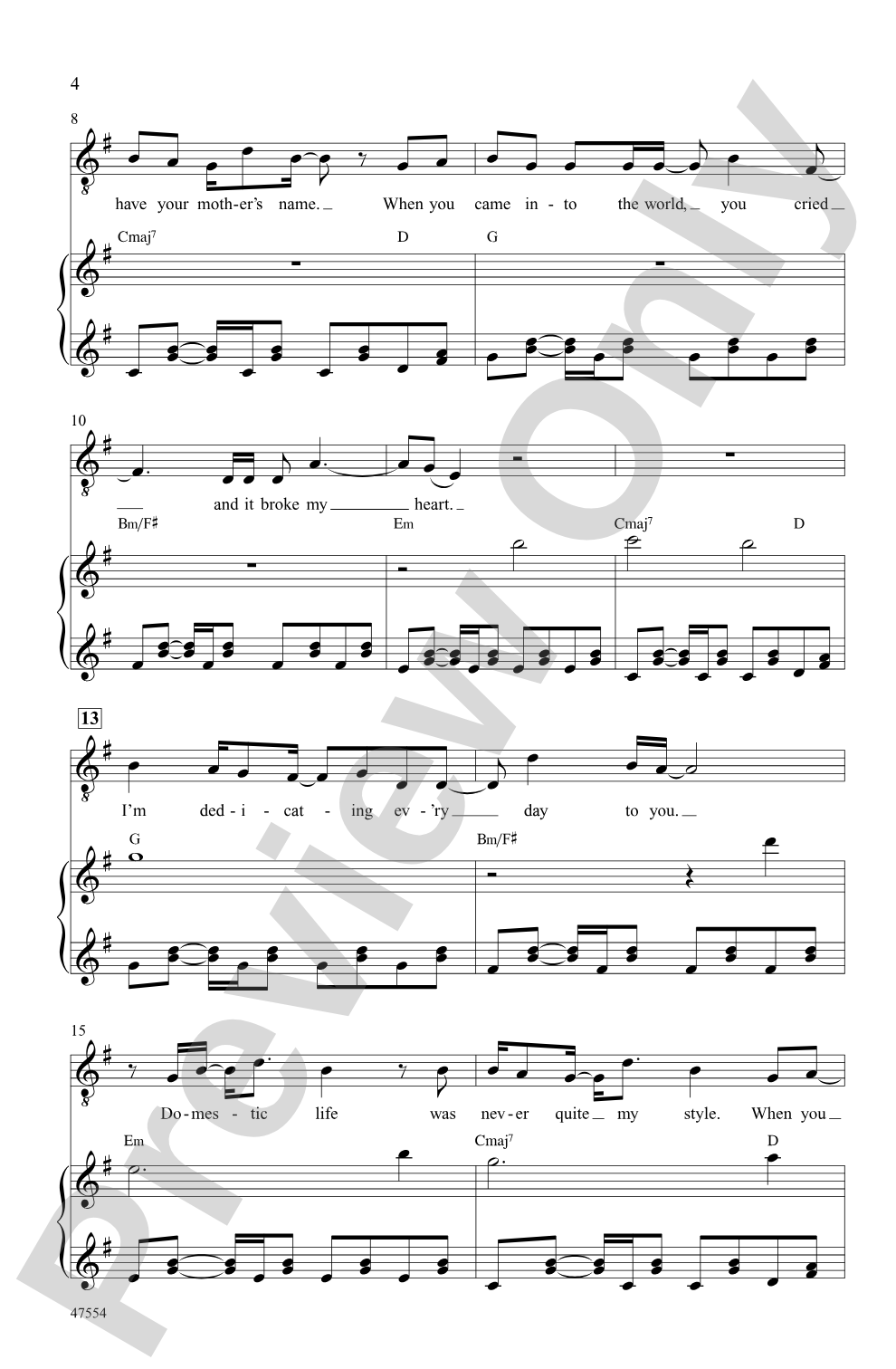 Dear Theodosia: TB Choral Octavo