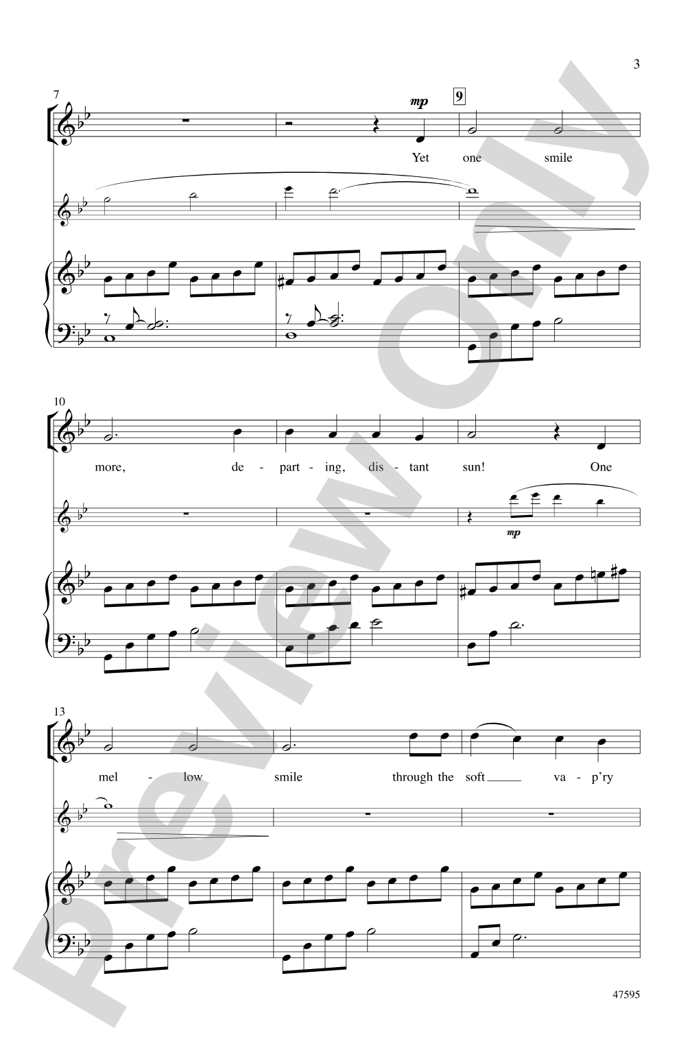 Winter Frost: SAB Choral Octavo