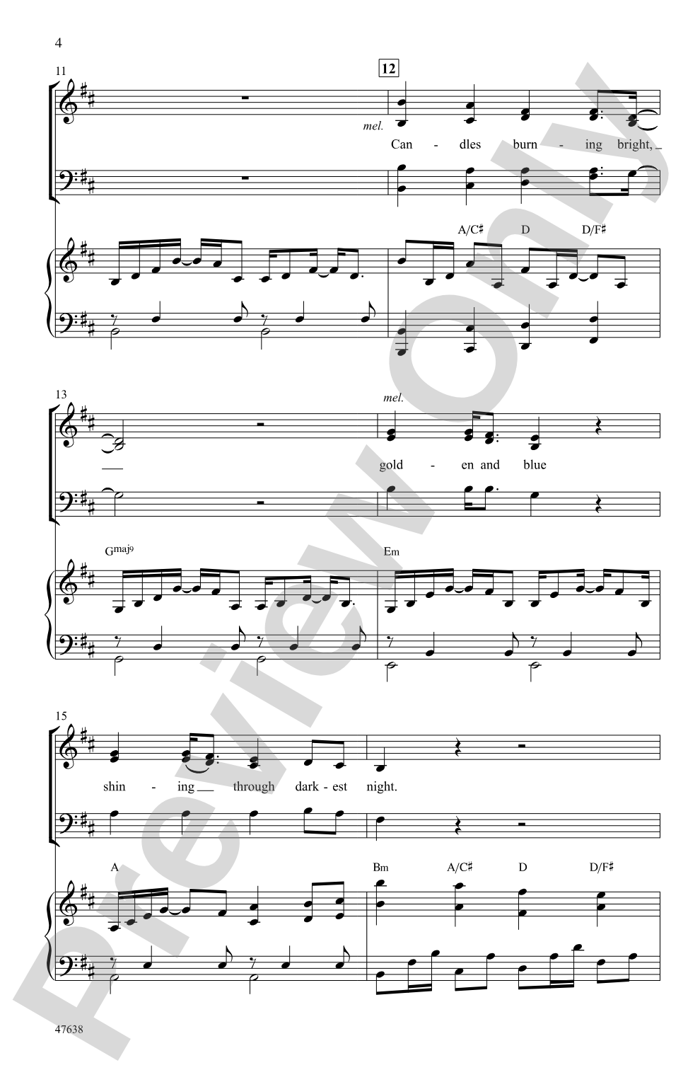 Light: SATB Choral Octavo