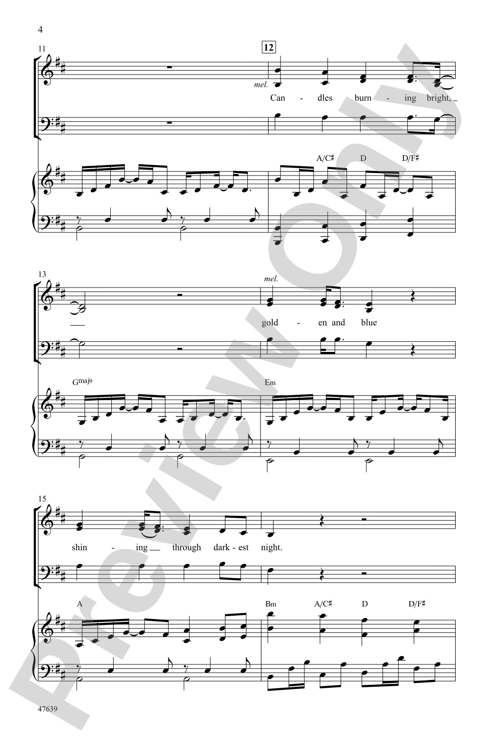 Light: 3-Part Mixed Choral Octavo