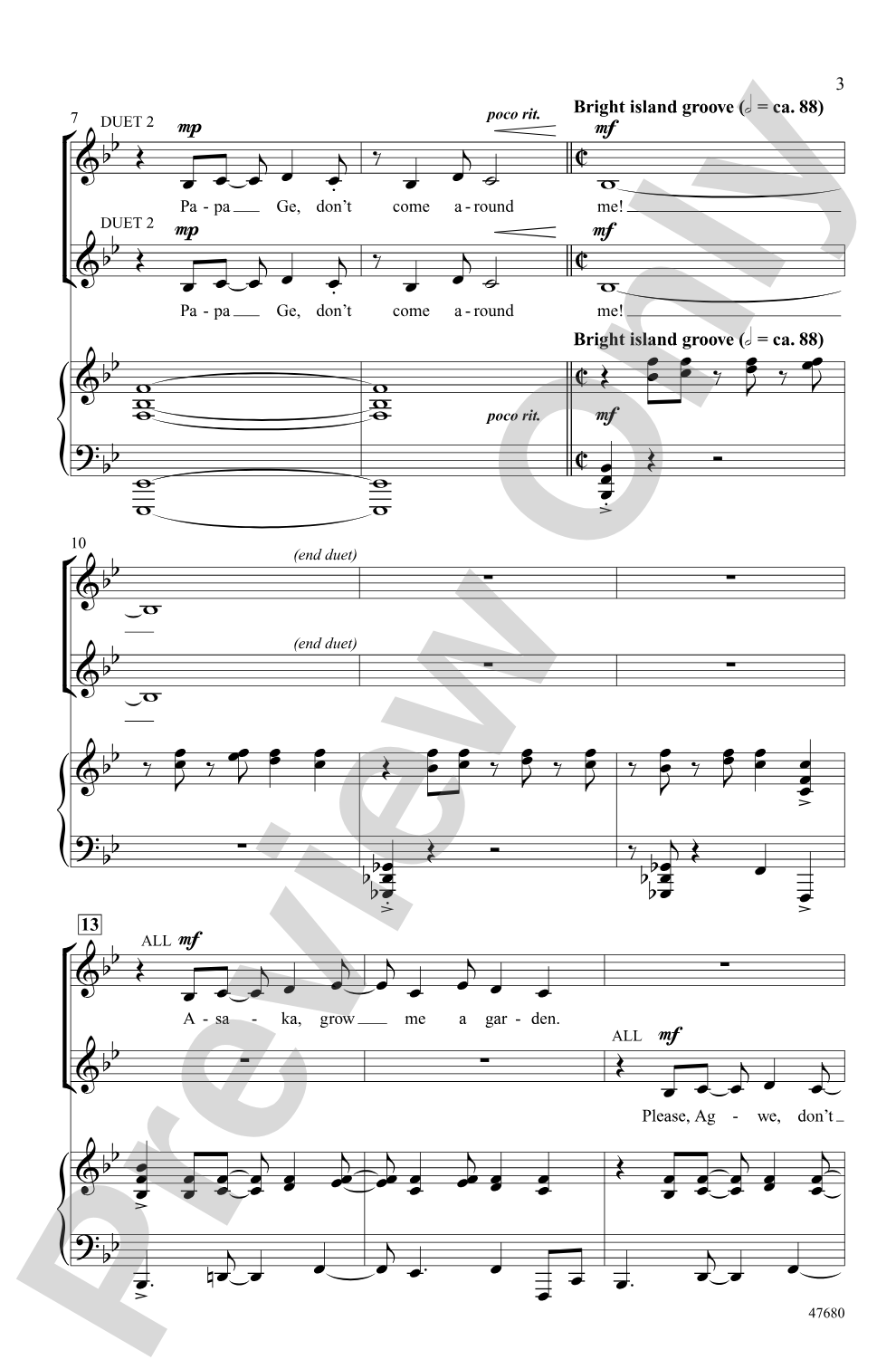 We Dance: 2-Part Choral Octavo