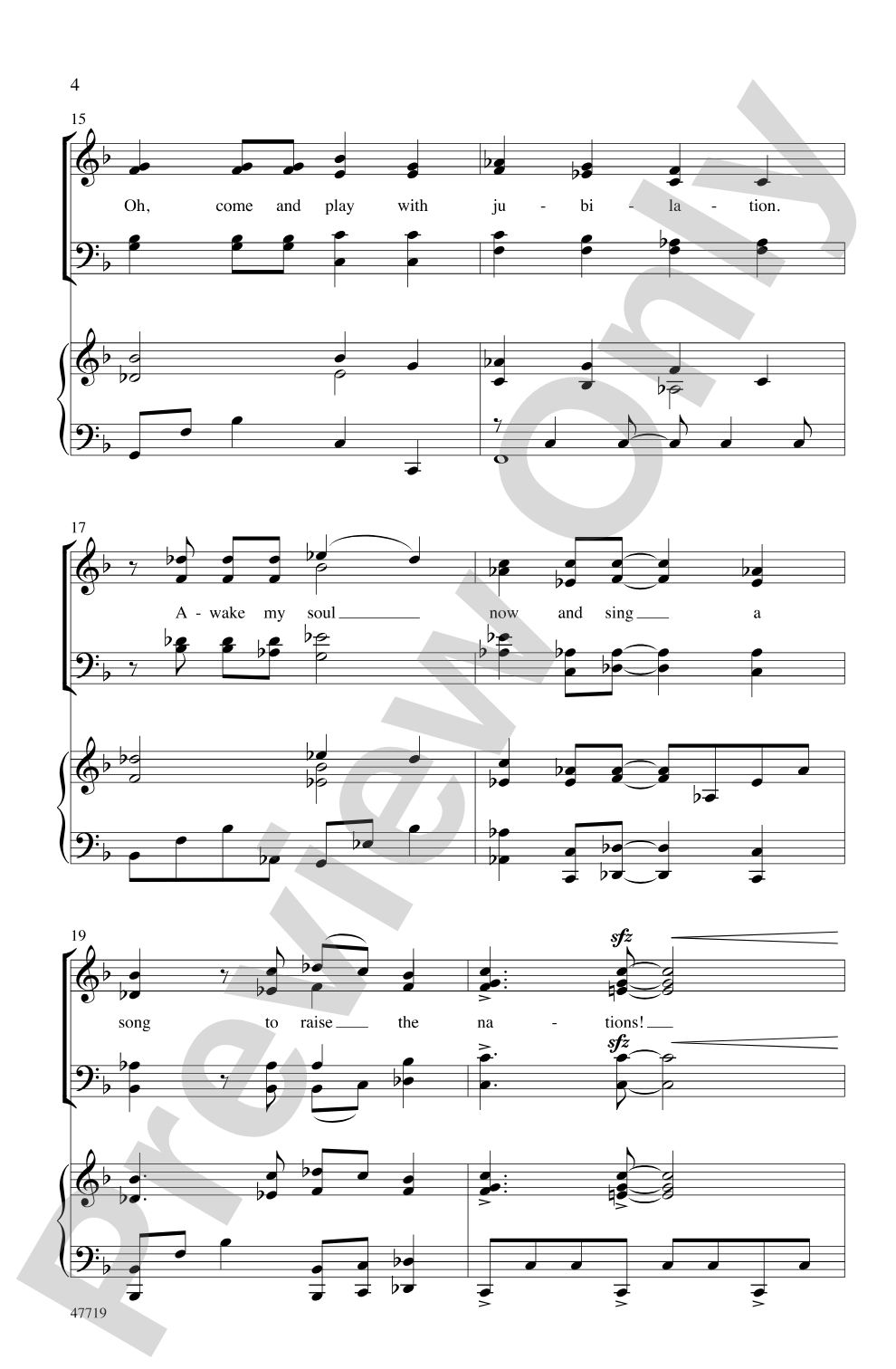 Singers, Arise!: SATB Choral Octavo