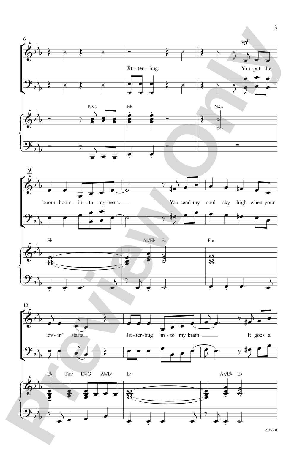 Wake Me Up Before You Go-Go: SATB Choral Octavo