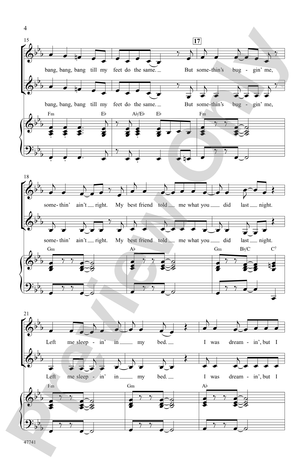 Wake Me Up Before You Go-Go: SSA Choral Octavo