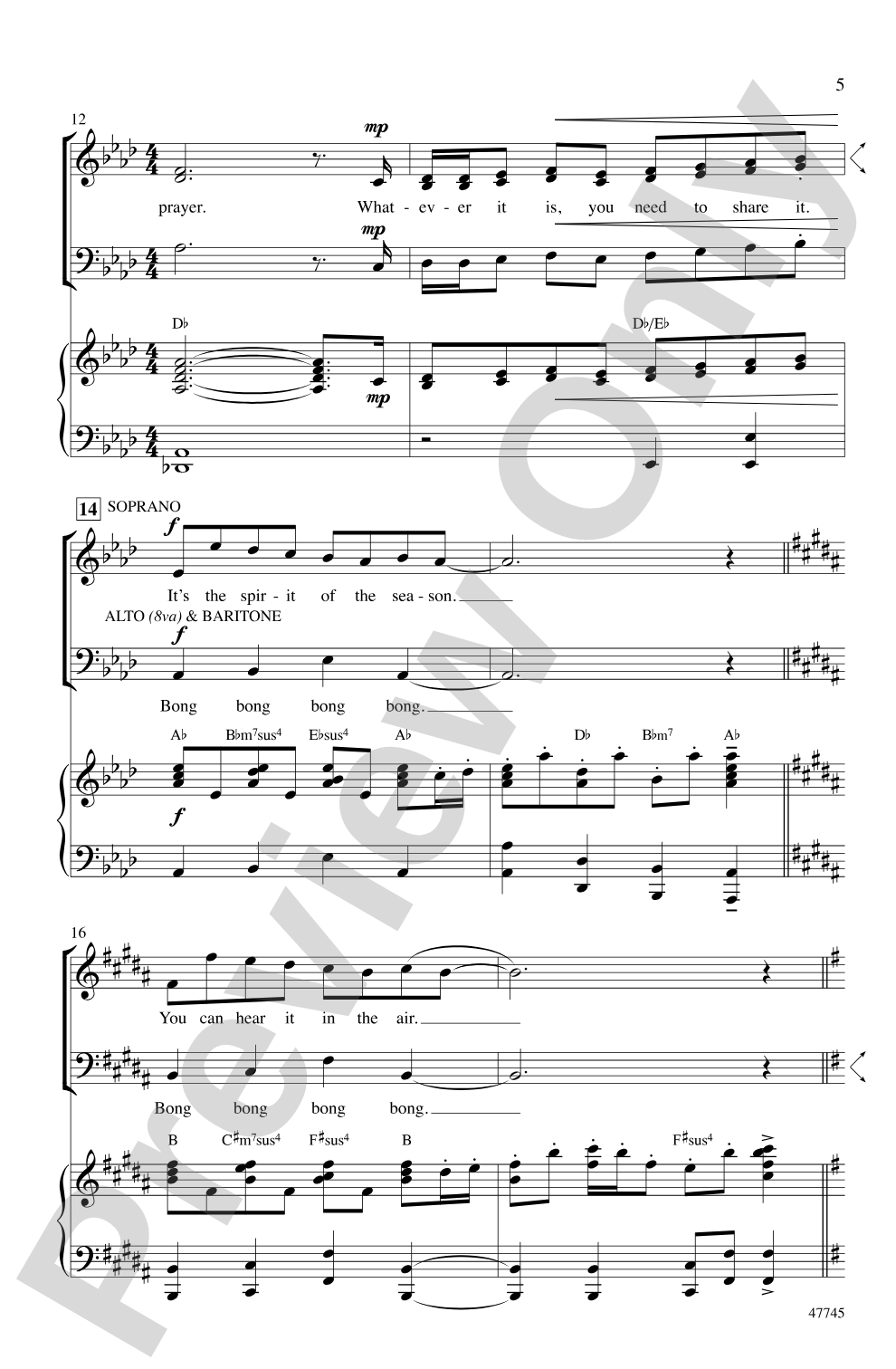 Holiday Film Festival: SAB Choral Octavo