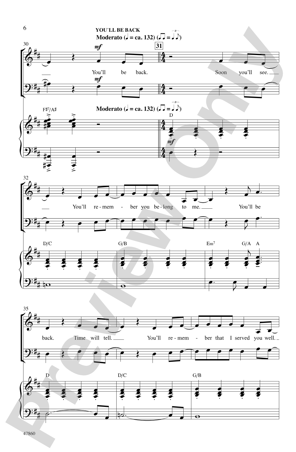 Hamilton Highlights: SATB Choral Octavo