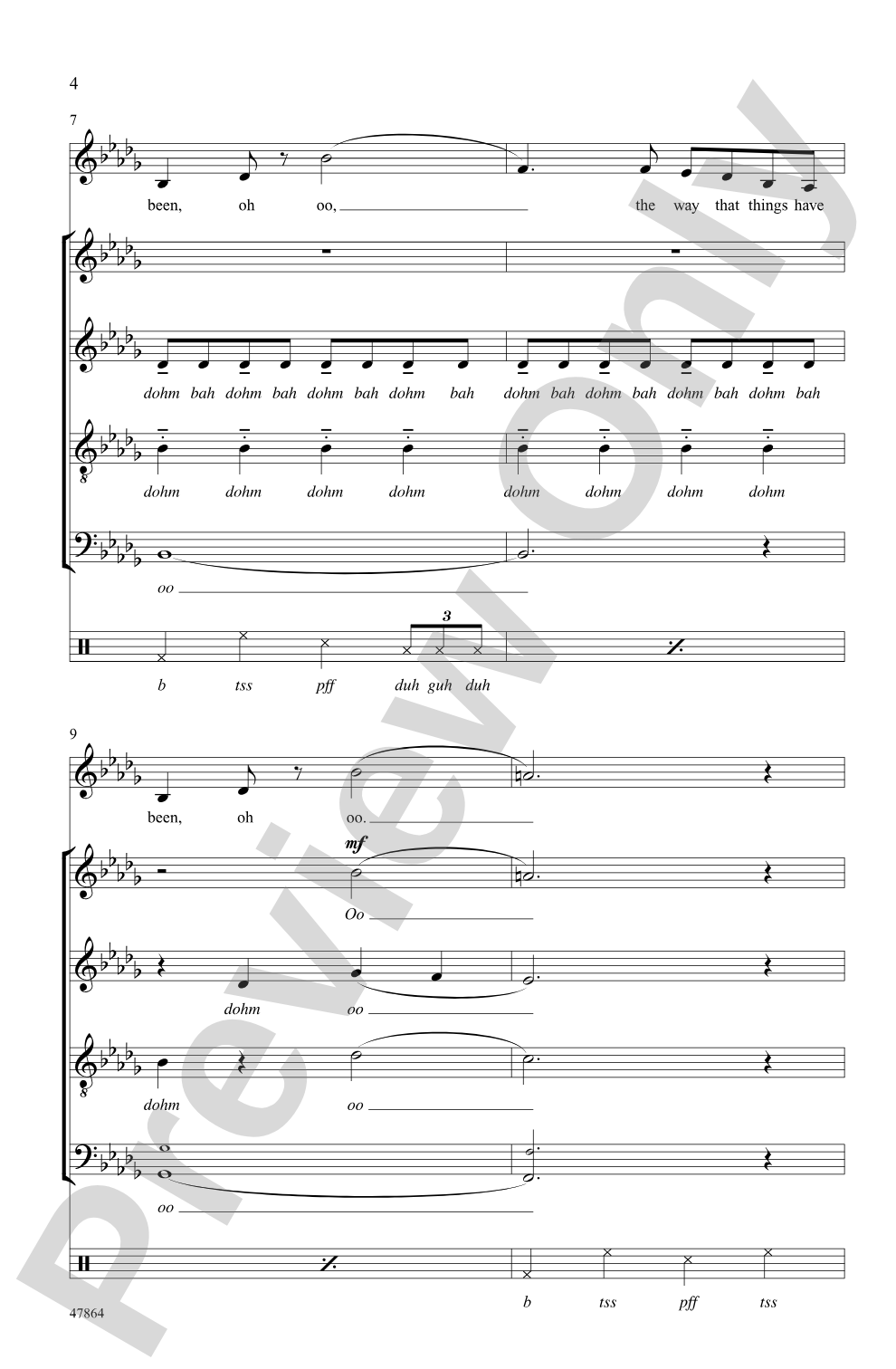 Believer: SATB, <i>a cappella</i> Choral Octavo