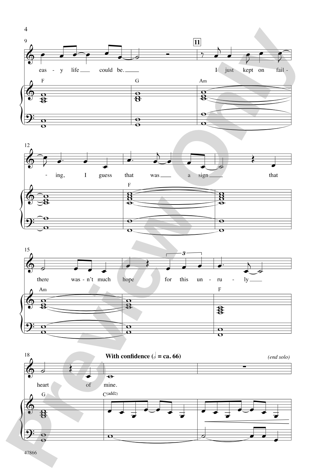 Unruly Heart: SAB Choral Octavo
