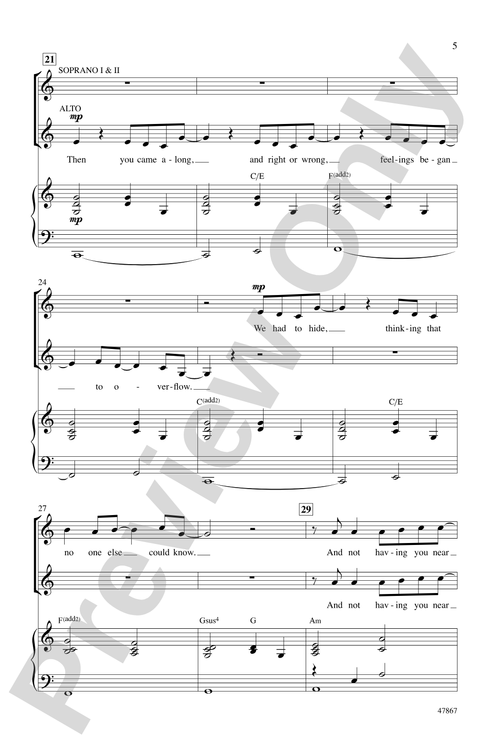 Unruly Heart: SSA Choral Octavo