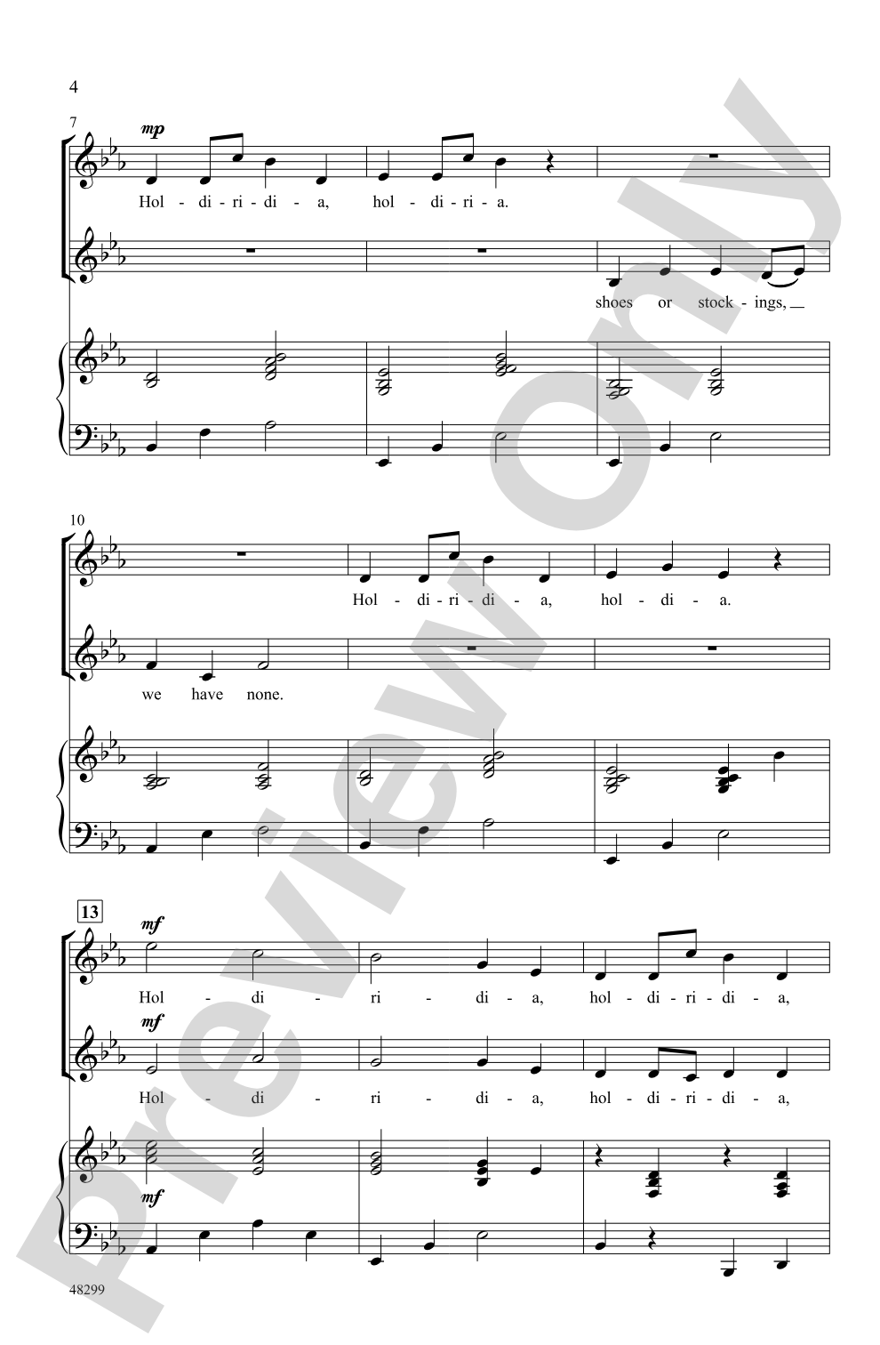 Holdiridia: 2-Part Choral Octavo