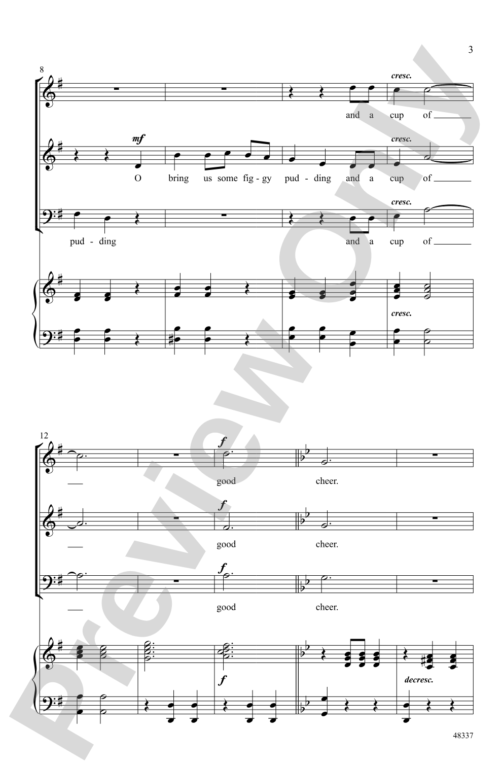 Figgy Pudding!: SAB Choral Octavo