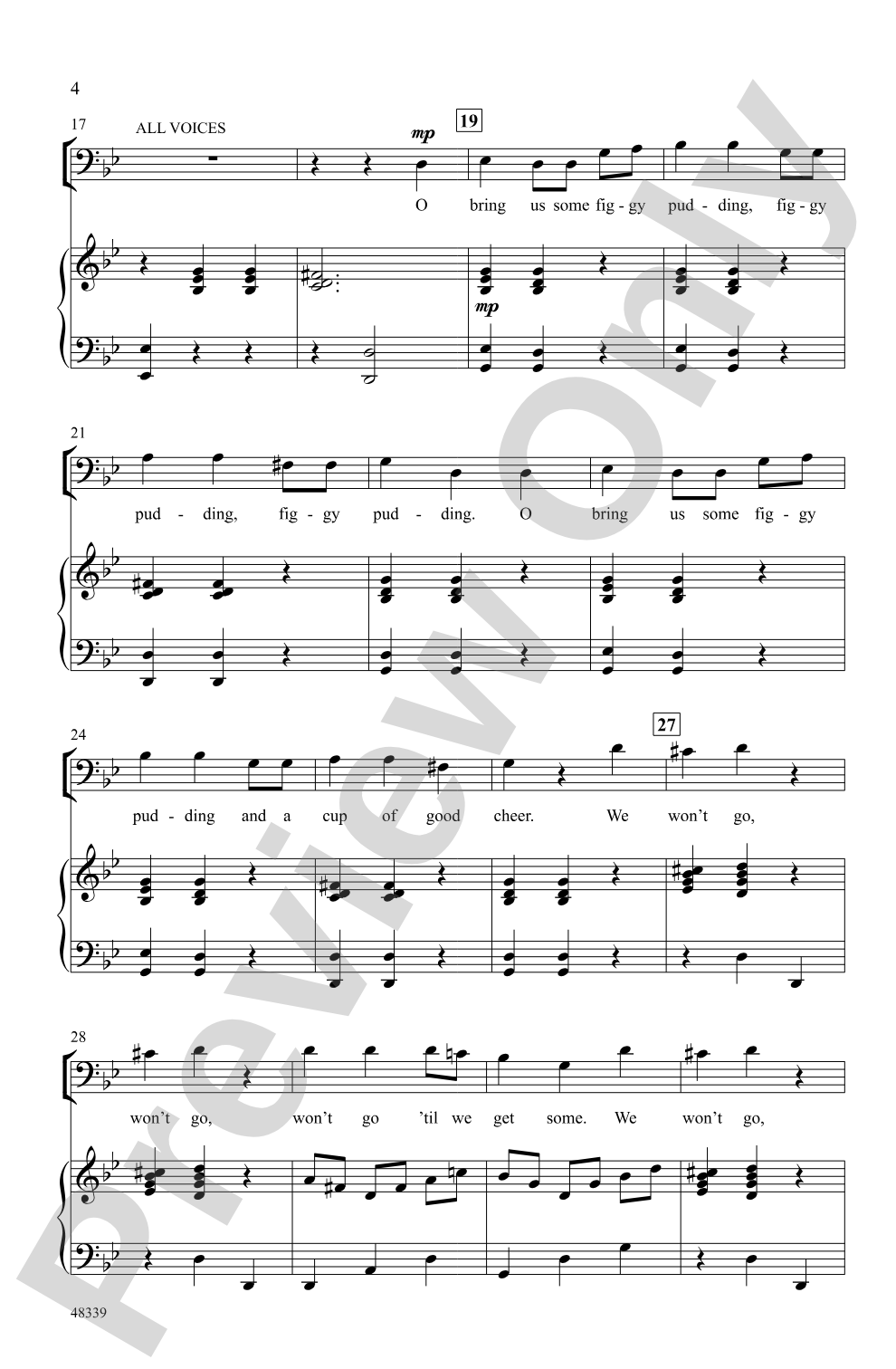 Figgy Pudding!: TTB Choral Octavo