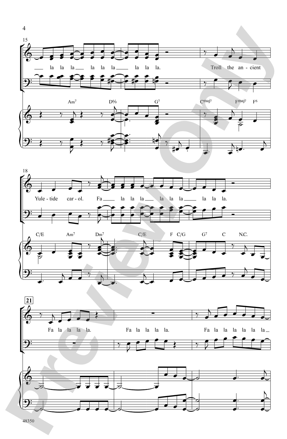 Deck the Hall and Swing It: SATB Choral Octavo