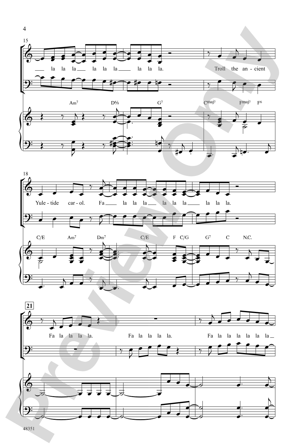 Deck the Hall and Swing It: SAB Choral Octavo