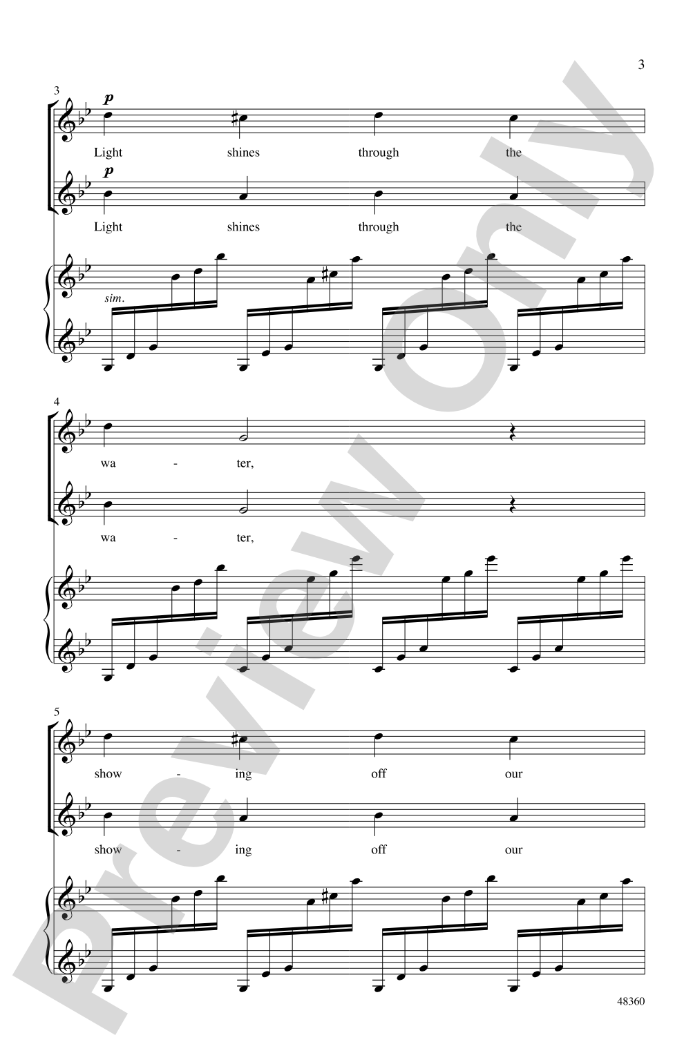 Carnival of the Animals: Choral Set I: 2-Part Choral Octavo