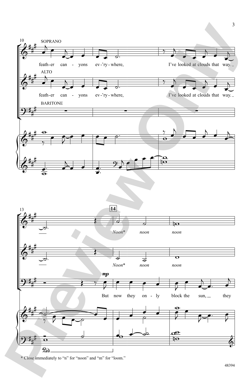 Both Sides Now: SAB Choral Octavo