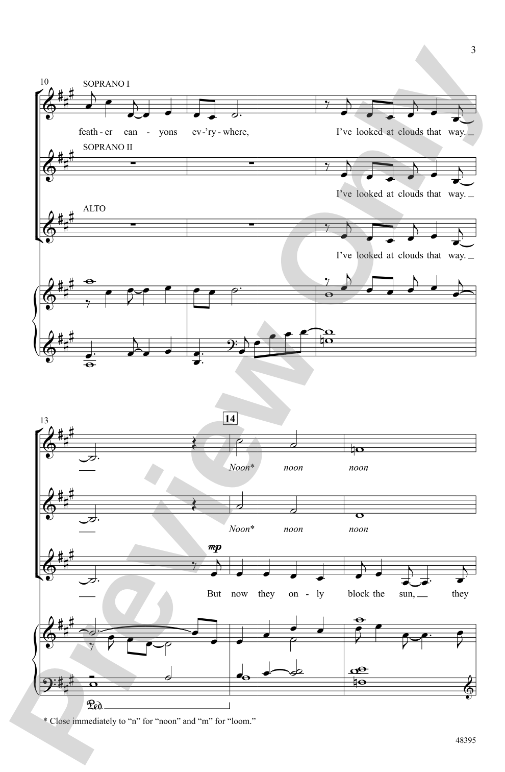 Both Sides Now: SSA Choral Octavo