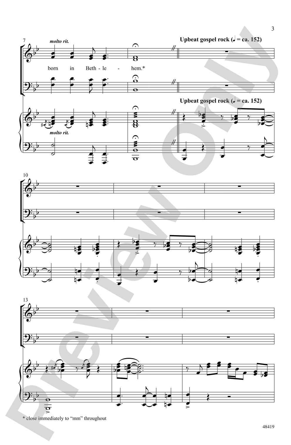 Children, Go Where I Send Thee: SATB Choral Octavo