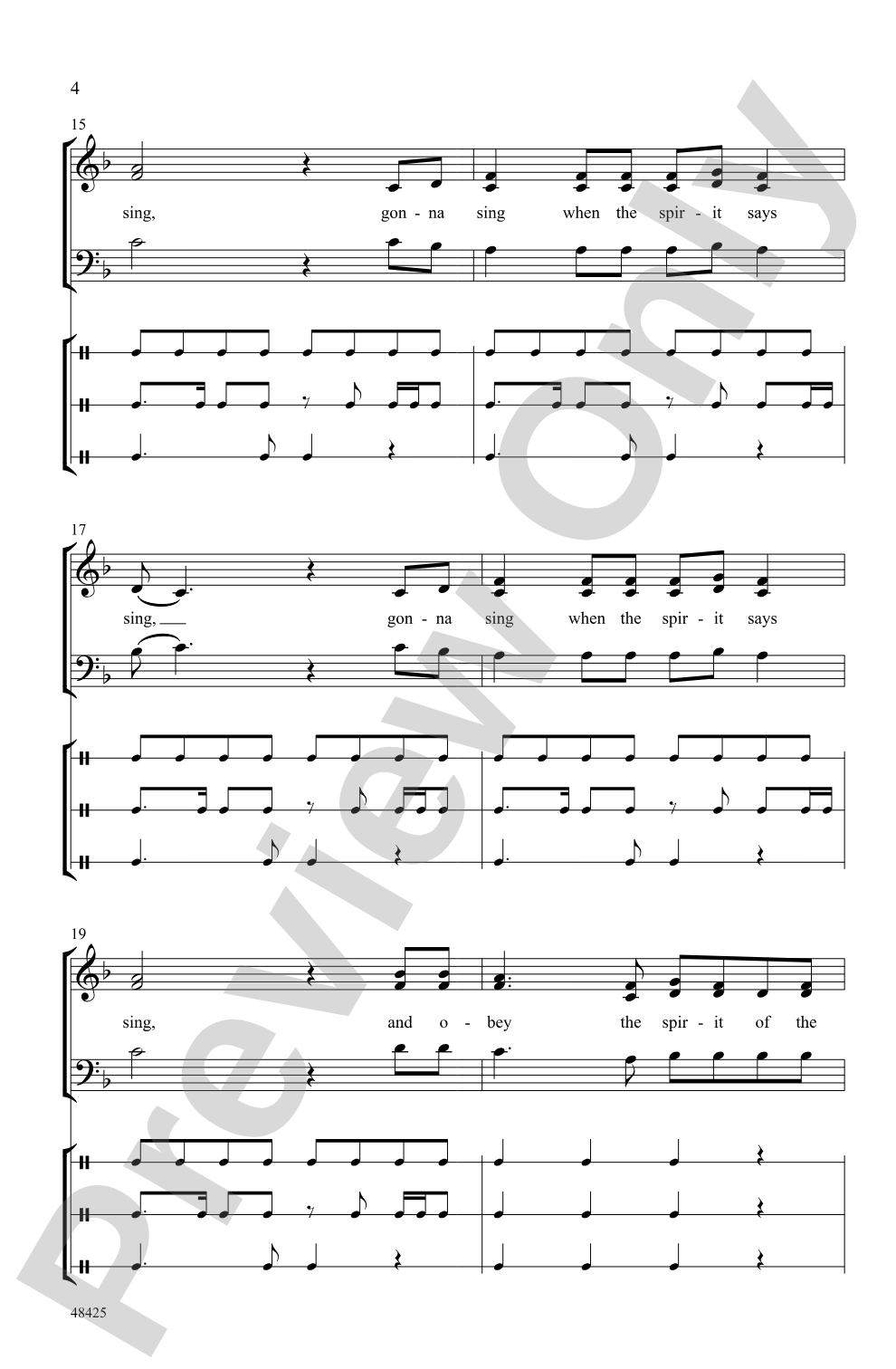 Gonna Sing: 3-Part Mixed, <I>a cappella</I> Choral Octavo