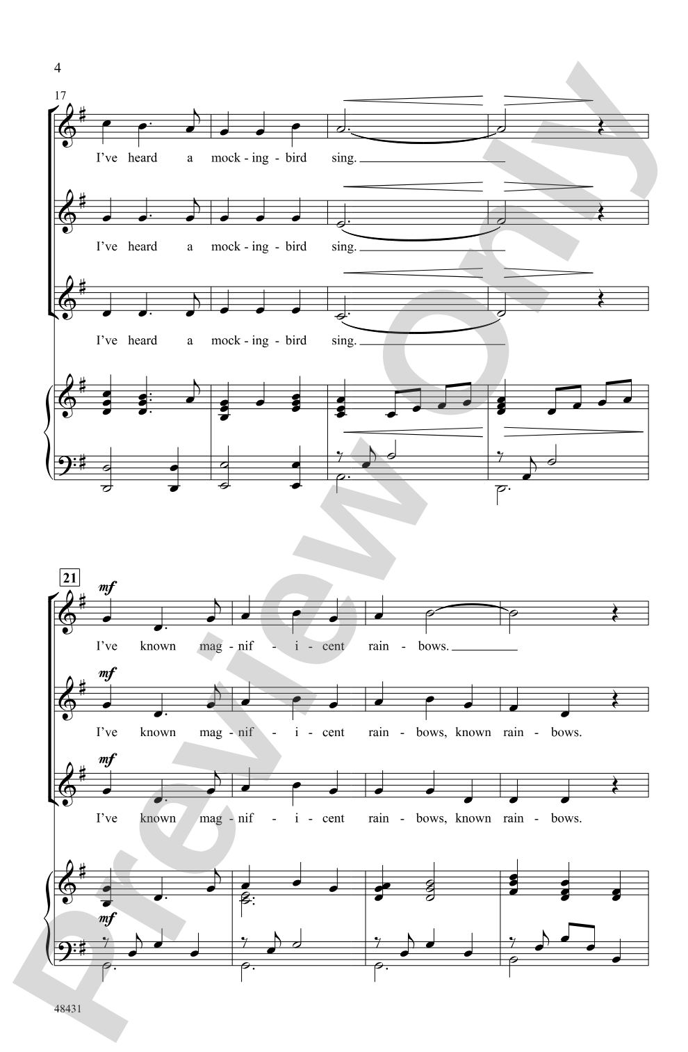 Marvelous, Magical World: SSA Choral Octavo