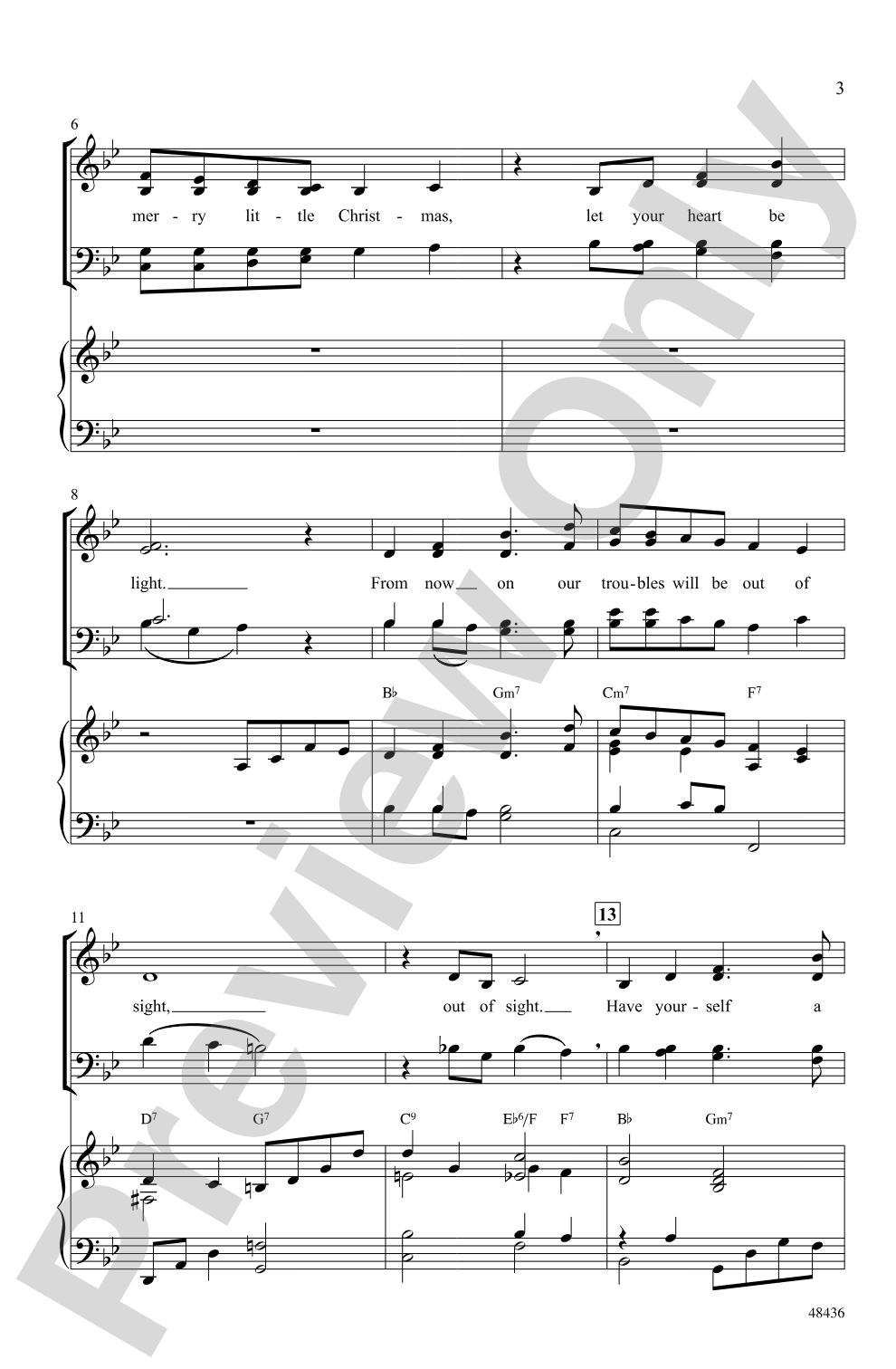 Have Yourself a Merry Little Christmas: SATB Choral Octavo