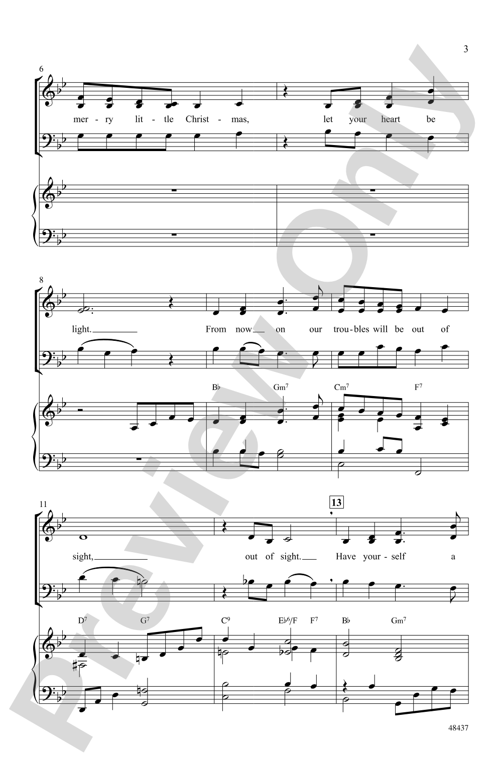 Have Yourself a Merry Little Christmas: SAB Choral Octavo