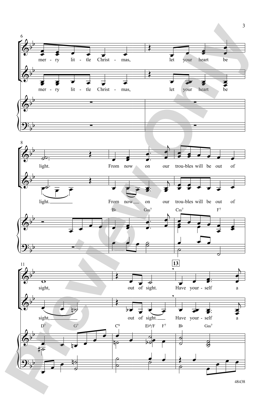 Have Yourself a Merry Little Christmas: SSAA Choral Octavo