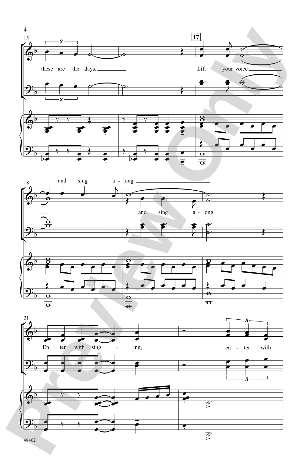 Enter with Song!: SATB Choral Octavo
