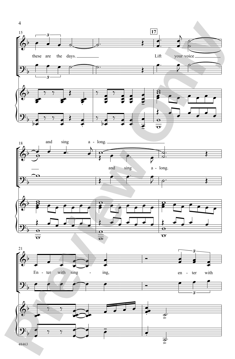 Enter with Song!: SAB Choral Octavo