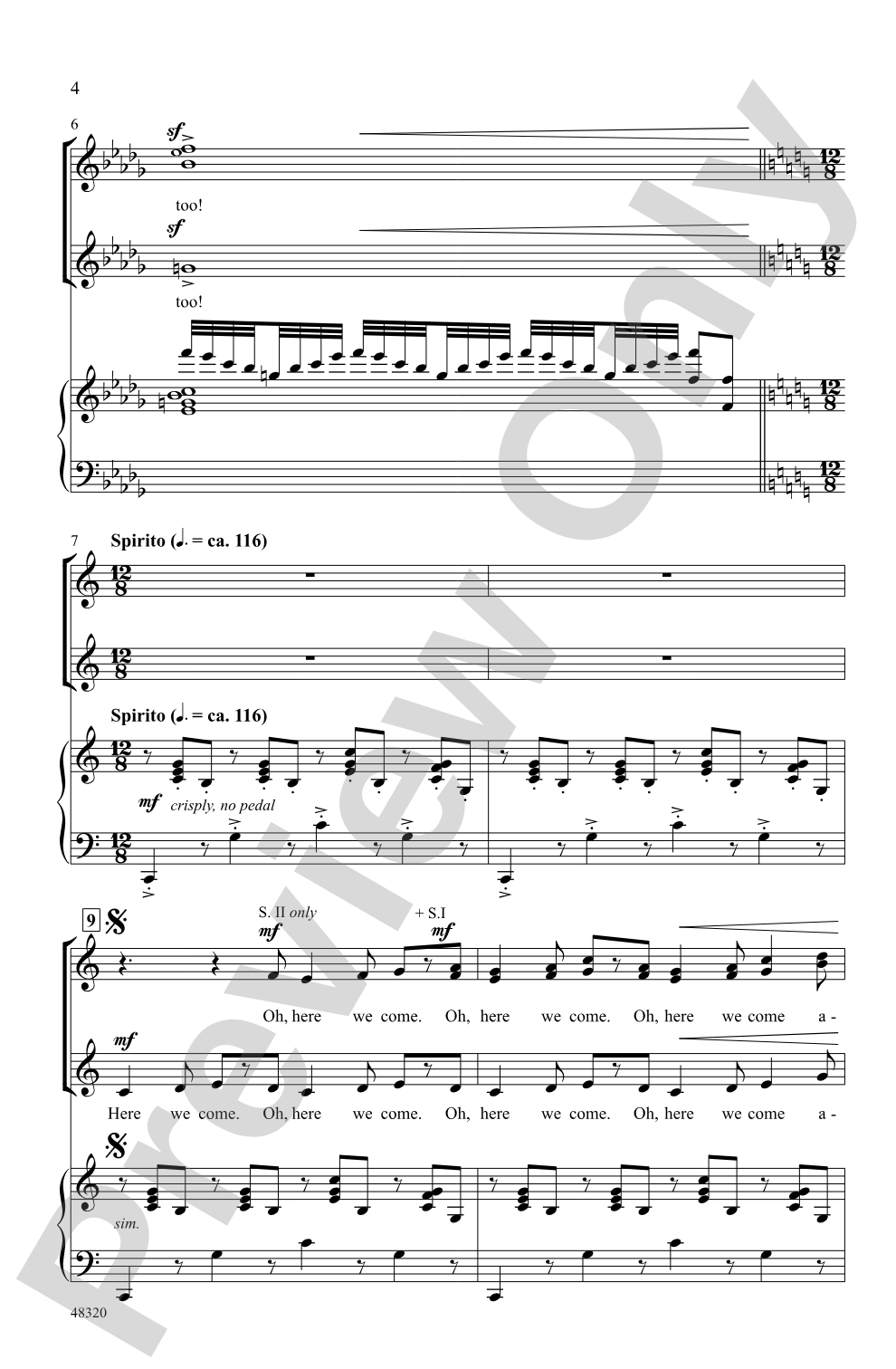 A-Wassailing!: SSA Choral Octavo