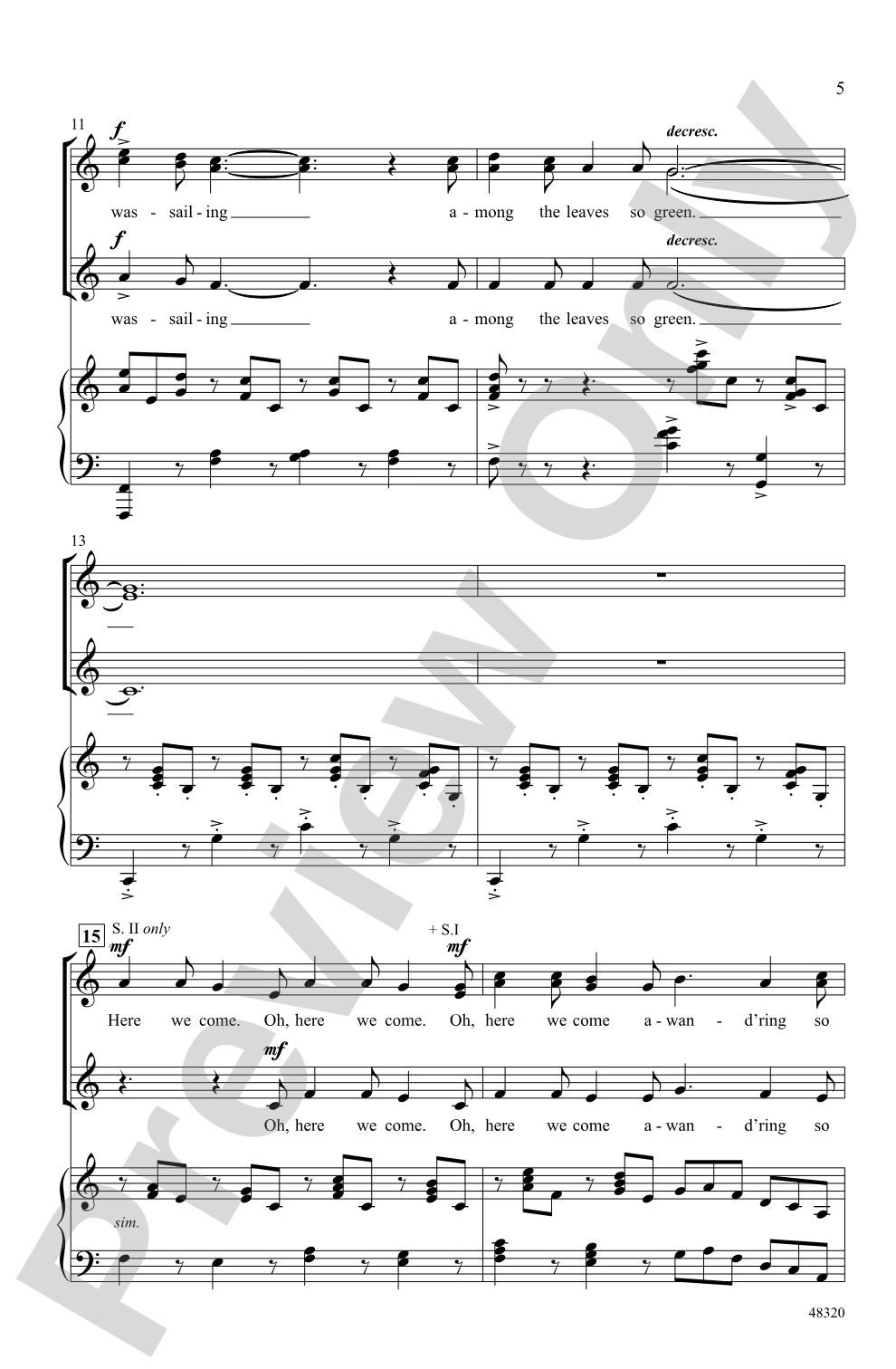 A-Wassailing!: SSA Choral Octavo