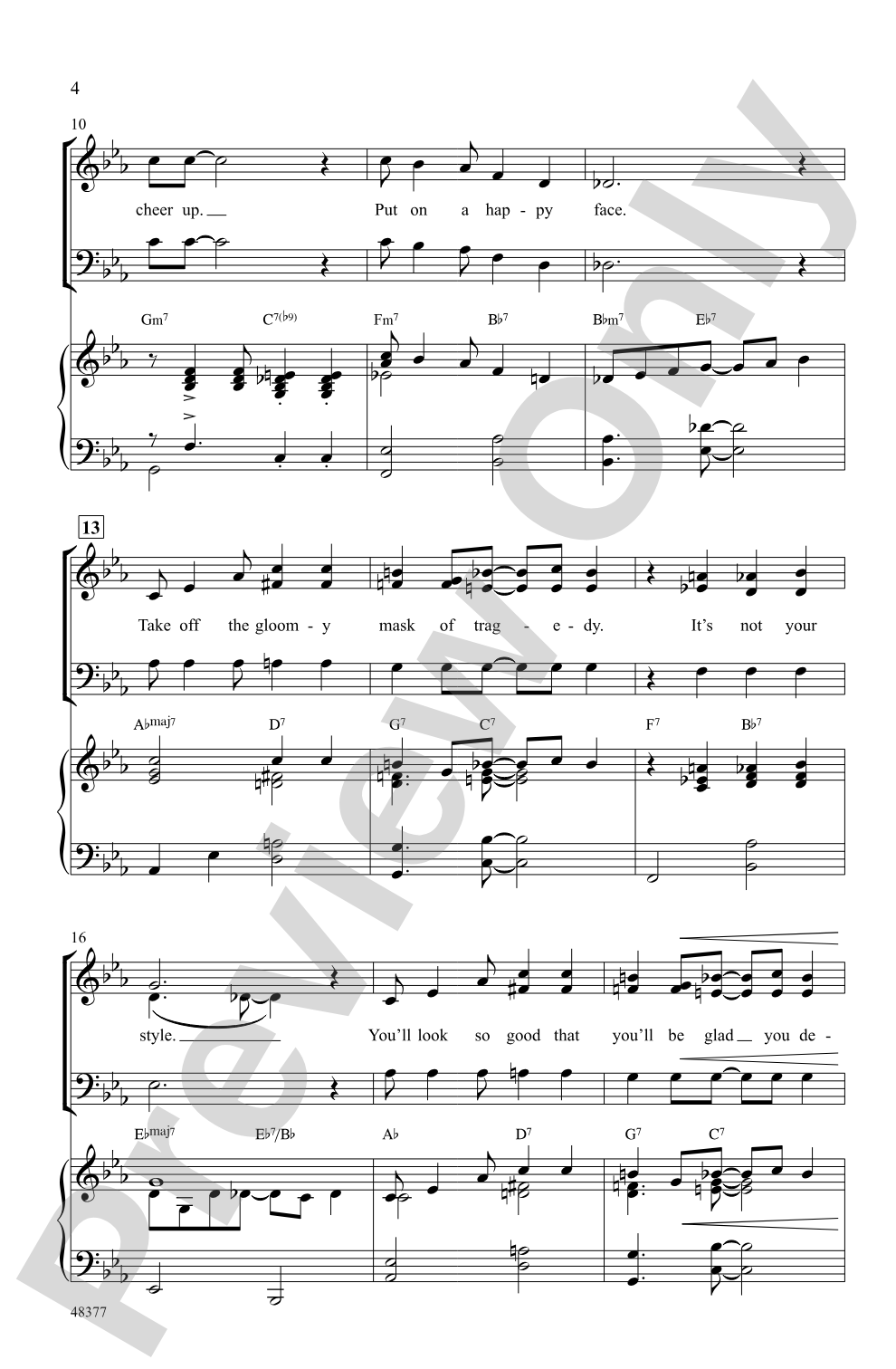 Happy Face Medley: SATB Choral Octavo