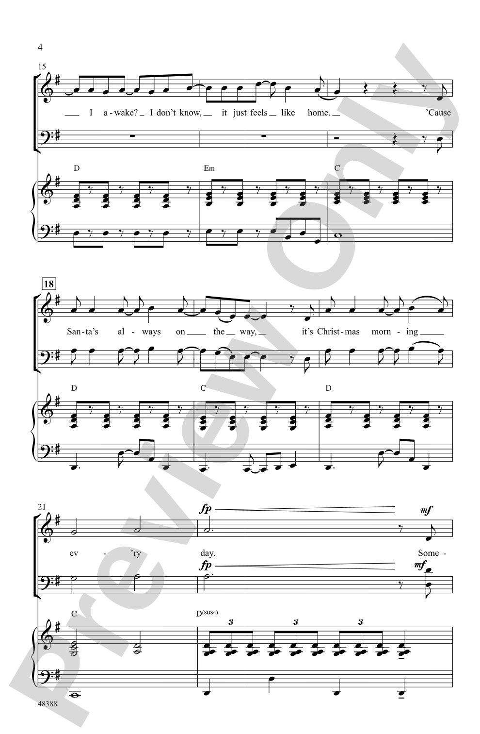 Snow Globe: SATB Choral Octavo