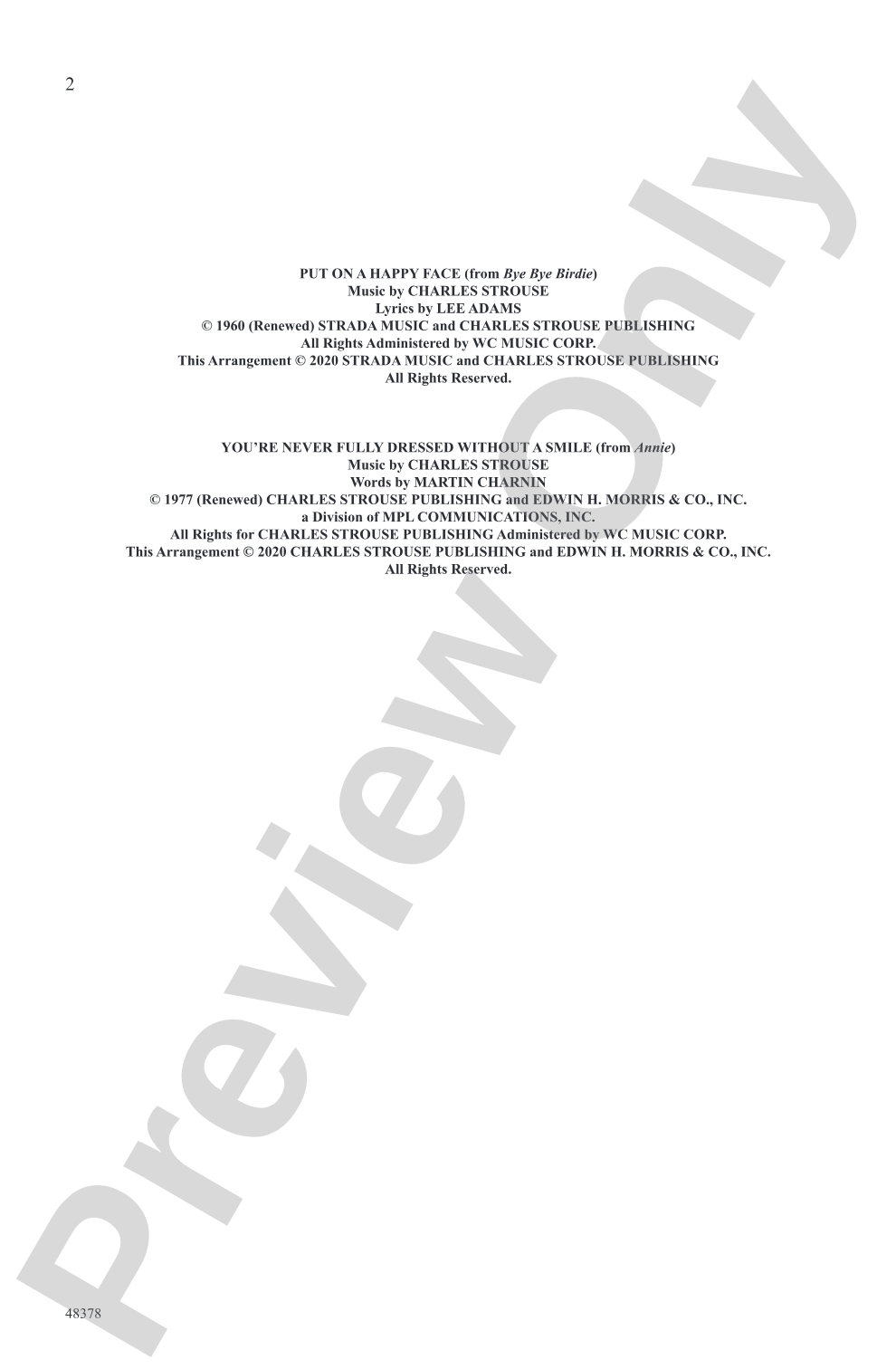 Happy Face Medley: SAB Choral Octavo